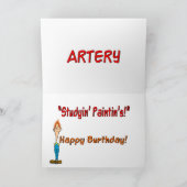 Billy Bob's Word for the Day-Birthday Karte (Innenseite)