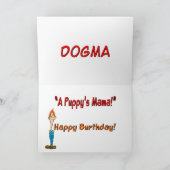 Billy Bobs Wort für den Geburtstag Karte (Innenseite)