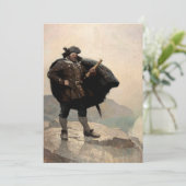 Billy Bones, Treasure Island von N. C. Wyeth Einladung (Stehend Vorderseite)