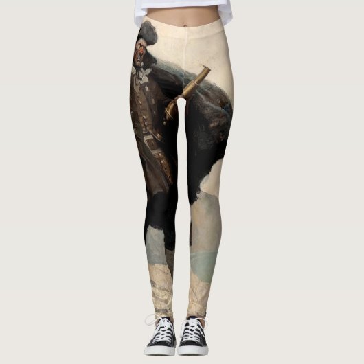 Billy Bones, Treasure Island von N. C. Wyeth Leggings (Vorderseite)