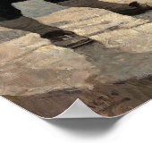 Billy Bones, Treasure Island von N. C. Wyeth Poster (Ecke)