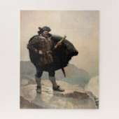 Billy Bones, Treasure Island von N. C. Wyeth Puzzle (Vertikal)