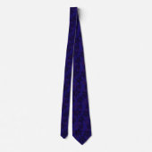 Billy Bong Hawaiian - Blue Bell Satin Neck Tie Krawatte (Rückseite)