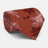 Billy Bong Hawaiian - Jungle Float Satin Neck Tie Krawatte (Gerollt)