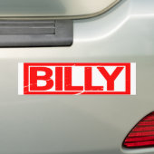 Billy-Briefmarke Autoaufkleber (Auf Auto)