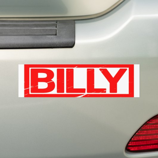 Billy-Briefmarke Autoaufkleber (Auf Auto)