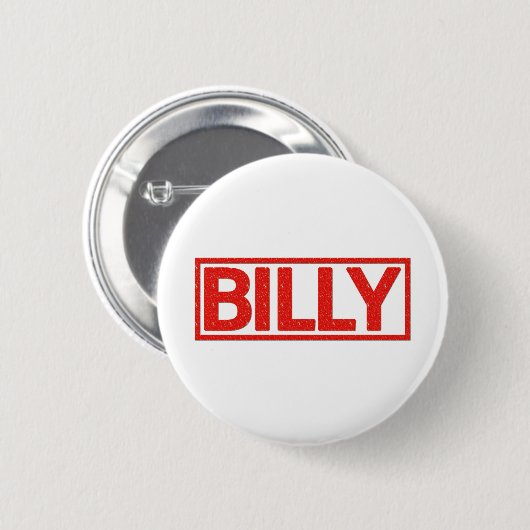 Billy-Briefmarke Button (Vorne & Hinten)