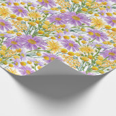 Billy Buttons und Daisy Blues Geschenkpapier (Ecke)