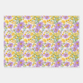 Billy Buttons und Daisy Blues Geschenkpapier Set (Vorderseite)