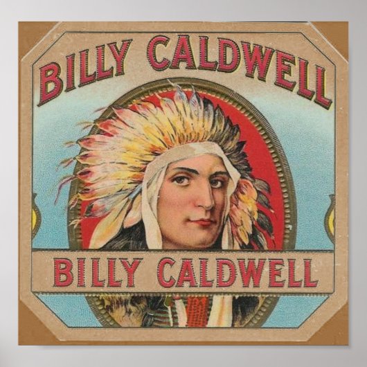 Billy Caldwell Print Poster (Vorne)