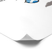 Billy Connolly Brillen und Zitat Poster (Ecke)