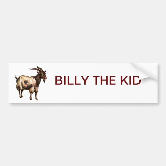 BILLY DAS KIND AUTOAUFKLEBER (Vorne)