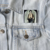 Billy das Kind (farbiger Stich) Button (Beispiel)