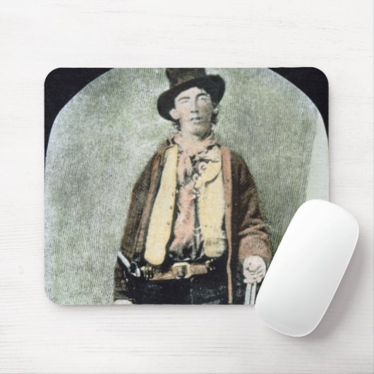Billy das Kind (farbiger Stich) Mousepad (Mit Mouse)