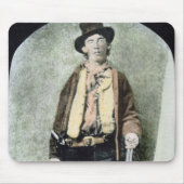 Billy das Kind (farbiger Stich) Mousepad (Vorne)