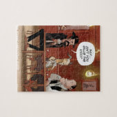 Billy, das Kind? Funny Goat Cartoon Puzzle (Horizontal)