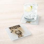 Billy das Kind Glasuntersetzer (Schrägansicht)