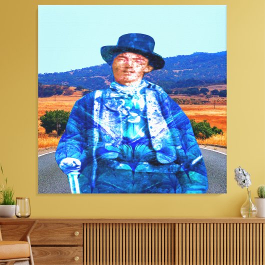 Billy das Kind Leinwanddruck (Insitu (Wohnzimmer))