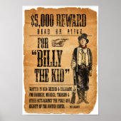 Billy das Kind Poster (Vorne)