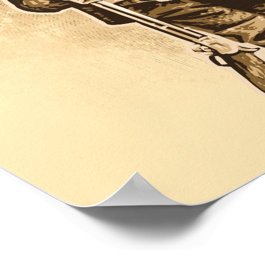 Billy das Kind Poster (Ecke)