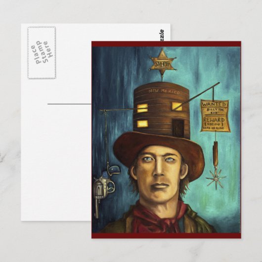 Billy Das Kind Postkarte (Vorne/Hinten)