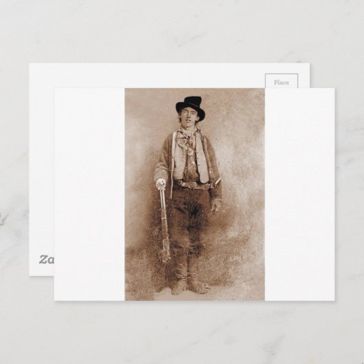 Billy das Kind Postkarte (Vorne/Hinten)