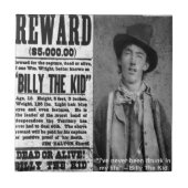 Billy das Kind Wollte Tote oder lebende Geschenke  Fliese (Vorderseite)