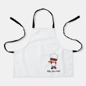 Billy der Chef-Schürze für Kinder mit Masterchef-D Schürze (Vorderseite)