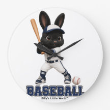 Billy der Hasen-Baseball Süße Sport-Hase