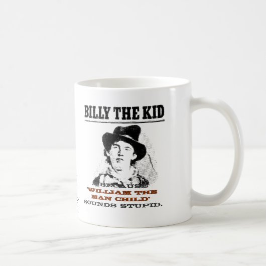 Billy die Kinderlustige Kaffee-Tasse Kaffeetasse (Rechts)