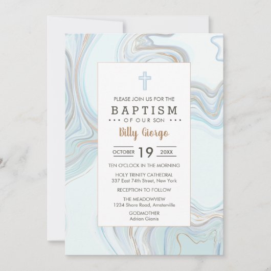 Billy Einladung (Vorderseite)