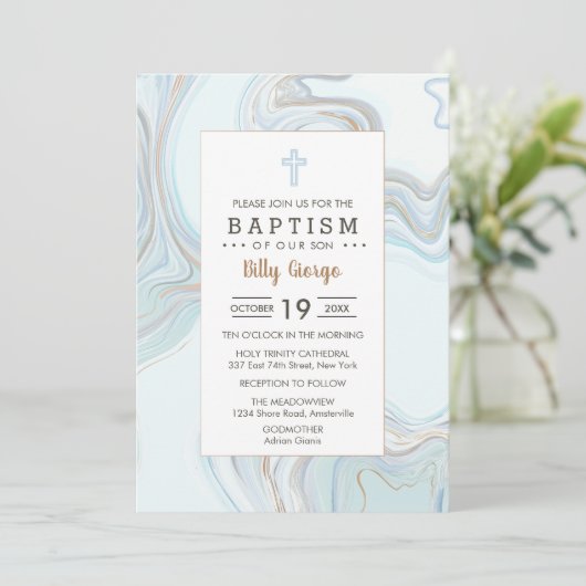 Billy Einladung (Stehend Vorderseite)