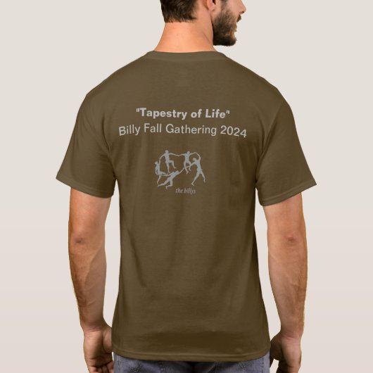 Billy Fall Ansammlung 2024 T-Shirt (Rückseite)