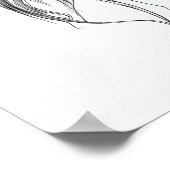 Billy Goat - Art Print Poster (Ecke)