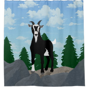Billy Goat Duschvorhang