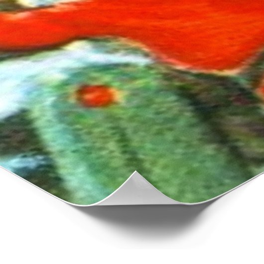 "Billy Goat Helper" von Jenny Nystrom Poster (Ecke)