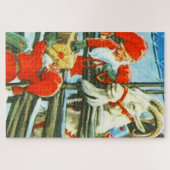 "Billy Goat Helper" von Jenny Nystrom Puzzle (Horizontal)