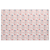 Billy Goat mit Valentinen und Roten Herzen Stoff (Fat Quarter (45,7 x 55,9 cm))