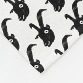Billy Goat Potato Print Fleecedecke (Ecke)