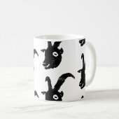 Billy Goat Potato Print Pattern Kaffeetasse (VorderseiteRechts)