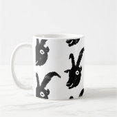 Billy Goat Potato Print Pattern Kaffeetasse (Links)