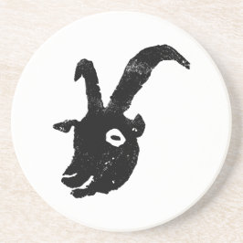 Billy Goat Potato Print Untersetzer