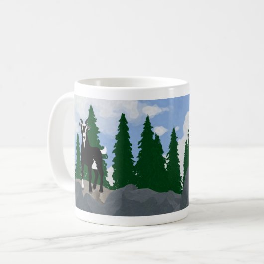 Billy Goat Tasse (Vorderseite Links)