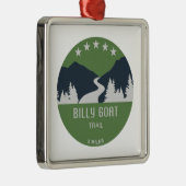 Billy Goat Trail Maryland Ornament Aus Metall (Rechts)
