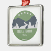 Billy Goat Trail Maryland Ornament Aus Metall (Links)