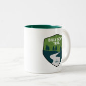 Billy Goat Trail Maryland Zweifarbige Tasse (VorderseiteRechts)