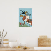 Billy Goat-You KANN es tun! Poster (Küche)