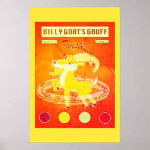 Billy Goat's Gruff Drehung Game Poster