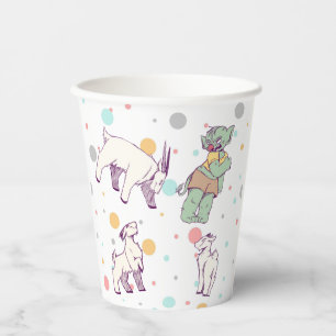Billy Goats & Troll Pappbecher