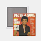 Billy Griffin Magazine "RETRO ART" Magnet (Vorderseite/Rückseite)